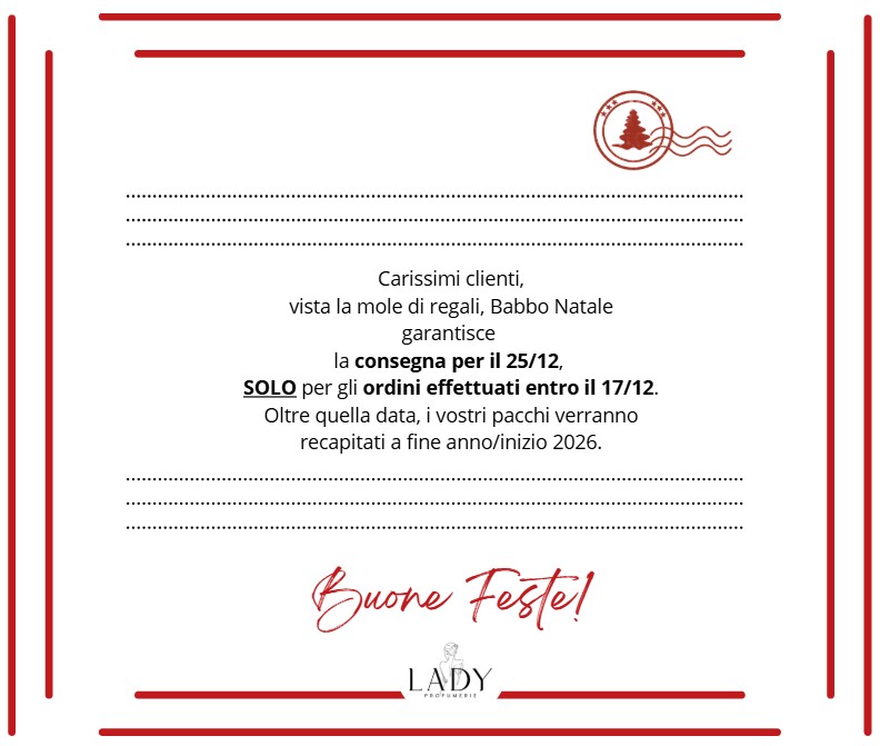 Comunicazione Spedizioni Natale 2025 Orizzontale